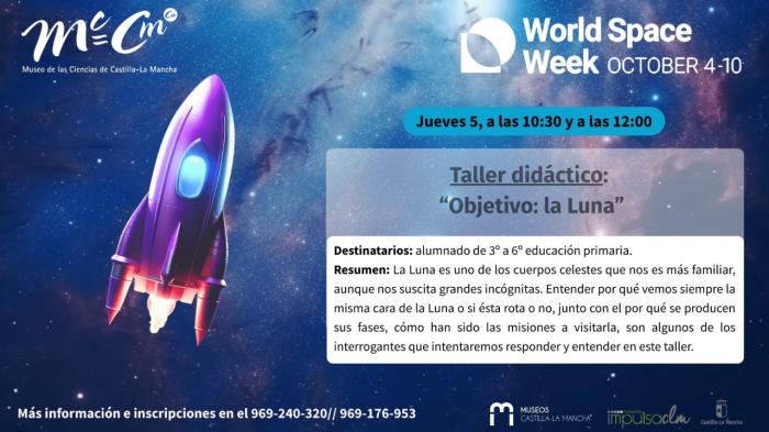 El Museo de las Ciencias ofrece diversas actividades en la Semana Mundial del Espacio