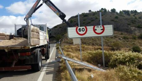 Transportes formaliza por 11,7 millones de euros un contrato de conservación de carreteras en la provincia