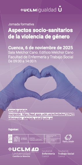 Cuenca acogerá una jornada formativa sobre violencia de género centrada en el ámbito sociosanitario