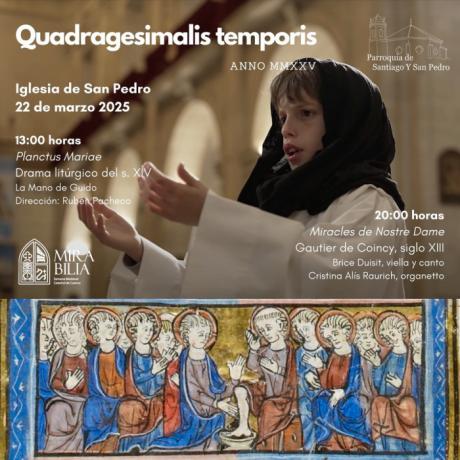 Conciertos y Curso Especializado en la Iglesia de San Pedro: Un Viaje Musical al Corazón de la Edad Media