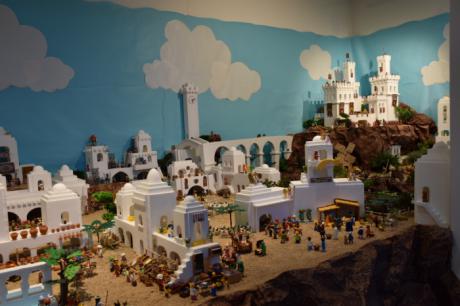 Inaugurado el Belén de Playmobil de José Andrés Sevilla en la Sala Iberia