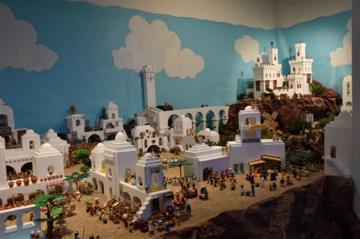 Inaugurado el Belén de Playmobil de José Andrés Sevilla en la Sala Iberia