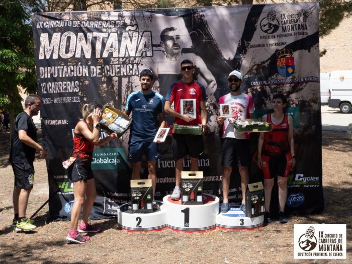 Santiago García y María Jesús Algarra se imponen en el II Trail Santuario de Consolación de Iniesta y lideran el Circuito de Carreras de Montaña