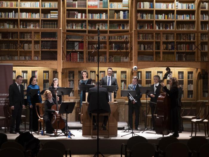 Emoción y silencio absoluto en Cuenca ante el concierto de Ludovice Ensemble