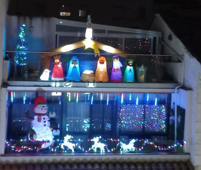 Ya se conocen los ganadores del II Concurso de Ventanas, Balcones y Árboles de Navidad