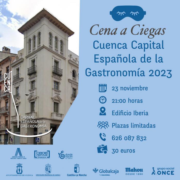Cuenca pone en valor su carácter inclusivo con una Cena a Ciegas