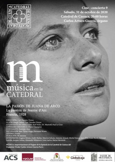 Cine-concierto, un novedoso formato de ´Música en la Catedral’ para este próximo sábado