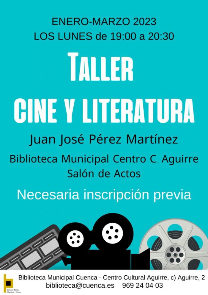 La Biblioteca Municipal de Aguirre pone en marcha un Taller de Cine y Literatura