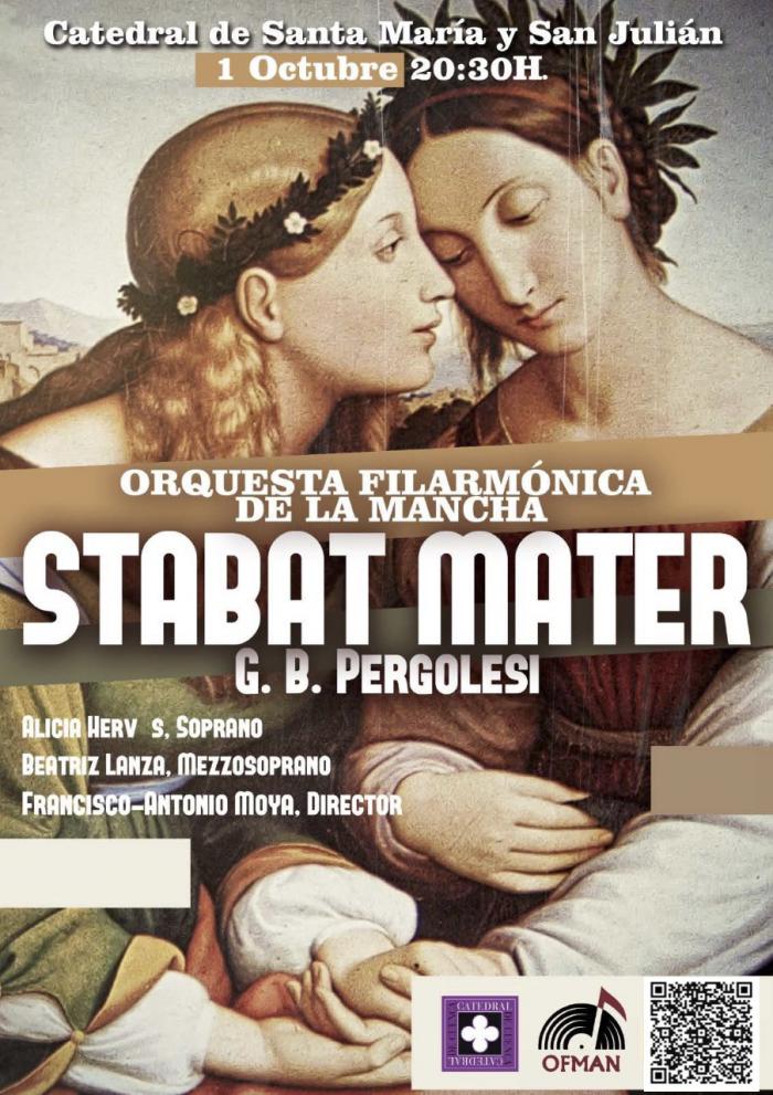 La Orquesta Filarmónica de la Mancha arranca su nueva temporada con el ´Stabat Mater’ de Pergolesi en la Catedral