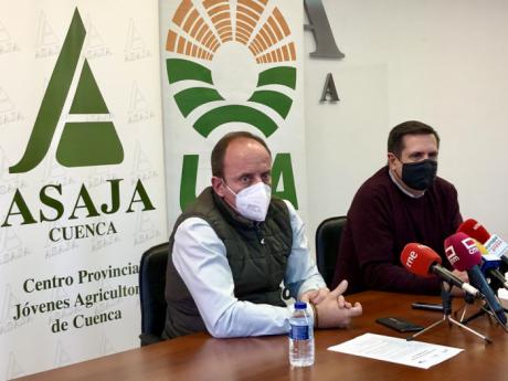 Las organizaciones agrarias llaman a la movilización el lunes 20 de diciembre en Cuenca