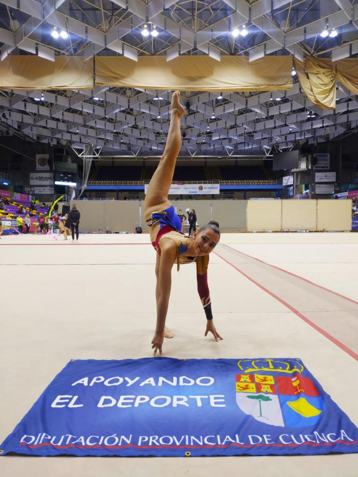 Buenos resultados para las gimnastas del CD Huécar en el Campeonato Nacional