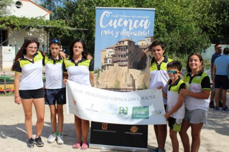Las aguas de La Albufera acogieron la última competición del Club de Piragüismo Cuenca con Carácter