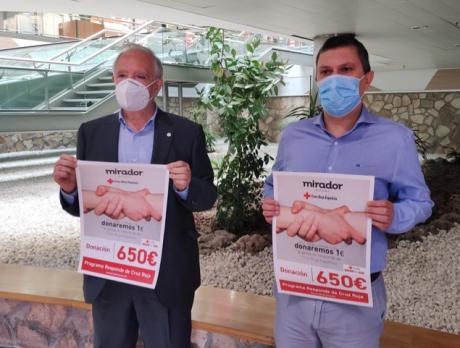El Mirador entrega 650 euros al Plan Cruz Roja RESPONDE