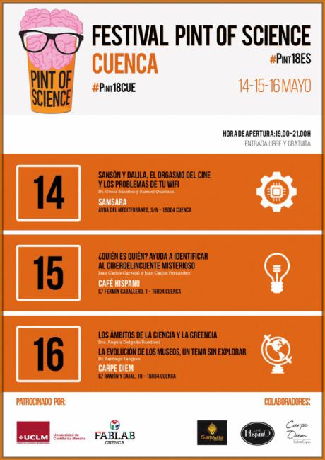 Pint of Science 2018: El festival que lleva la ciencia a los bares se estrena hoy en Cuenca