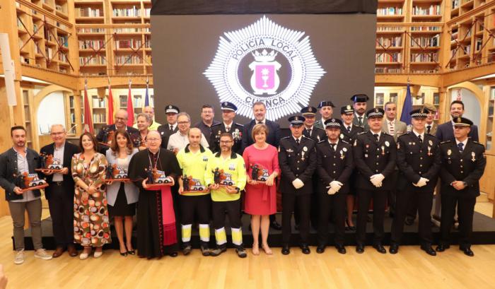 La Policía Local celebra su festividad con el reconocimientos y compromiso por la seguridad ciudadana en la capital