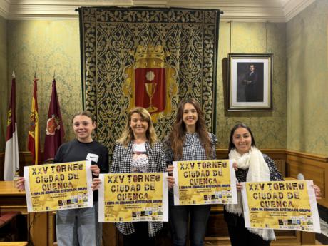 El XXV Trofeo Ciudad de Cuenca - Huécar de Gimnasia Rítmica reúne a 250 gimnastas en El Sargal