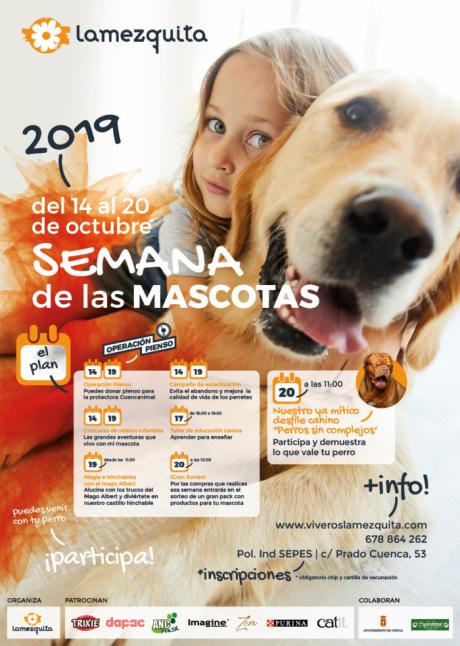 Dueños responsables en la Semana de las Mascotas de La Mezquita