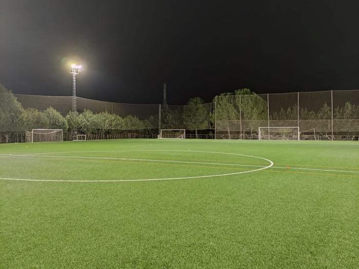 Finaliza la renovación de la iluminación en los campos municipales de fútbol