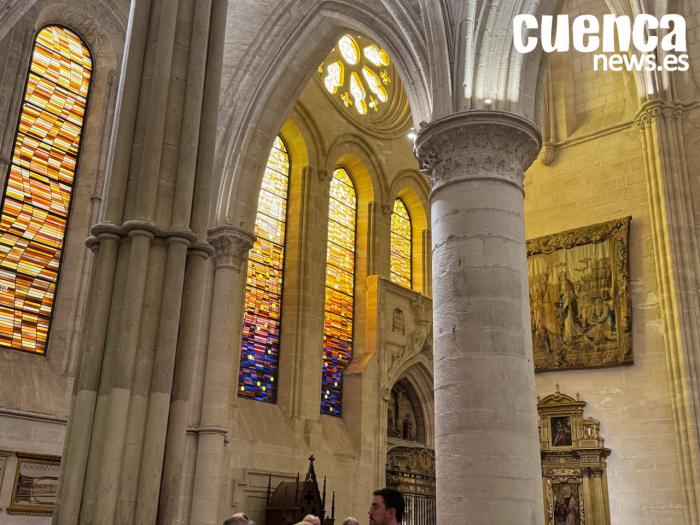 Las vidrieras de la Catedral de Cuenca, obra de Gustavo Torner
