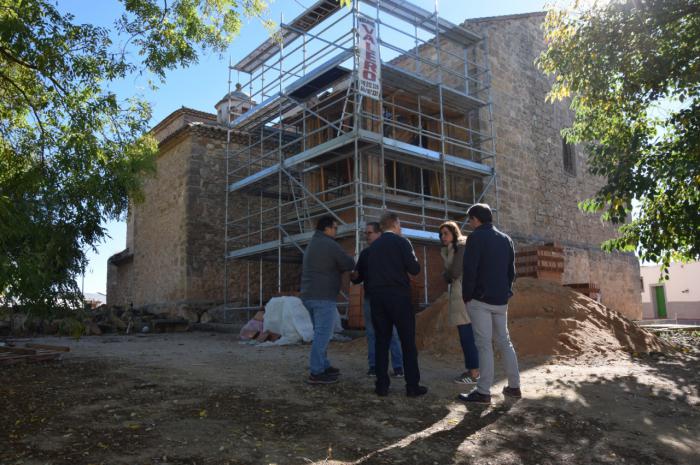 Avanza la recuperación de la torre de la iglesia de Cervera del Llano