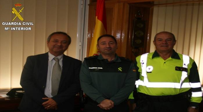 La Comandancia de la Guardia Civil de Cuenca recibió la visita del Jefe Provincial de Tráfico