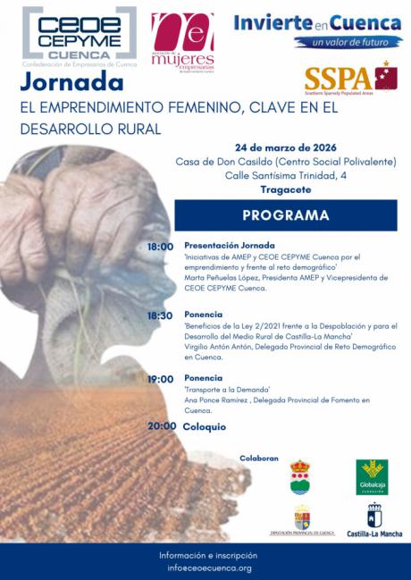 La Asociación de Mujeres Empresarias impulsa el emprendimiento femenino en la Serranía de Cuenca con una jornada en Tragacete