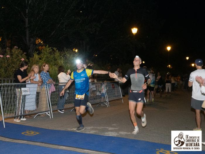 Mónica Peralta y Ángel Villalba se imponen en la Night Trail San Julián del Circuito de Montaña de Cuenca
