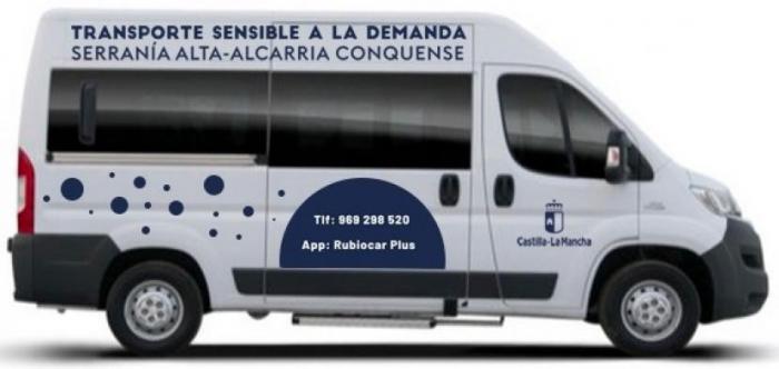 Aprobado el transporte a demanda para la Serranía Baja de Cuenca