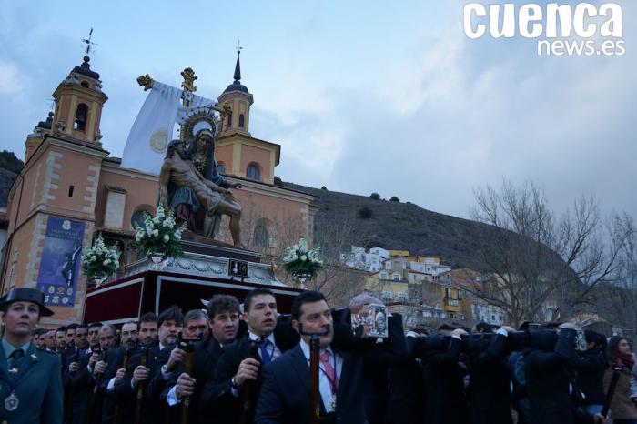 La R. I. V. Cofradía de Ntra. Sra. de las Angustias celebra este sábado el solemne traslado de su Imagen Titular