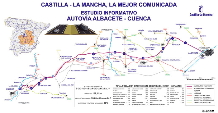 El PSOE critica el cinismo de Prieto reclamando la autovía que paró Cospedal