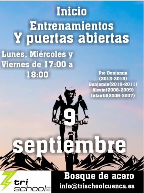 Trischool arranca el 9 de septiembre con una jornada de puertas abiertas