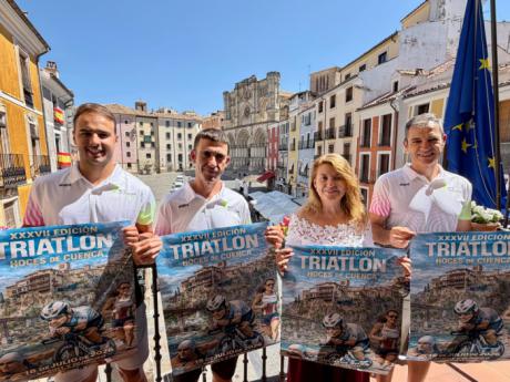 El XXXVII Triatlón Hoces convertirá Cuenca en la capital regional del triatlón este sábado