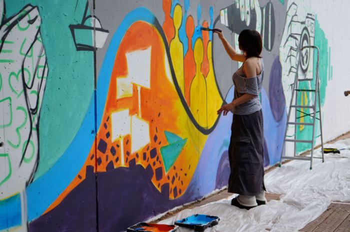 Pinta UCLM llena de arte el campus de Cuenca por el 40 aniversario