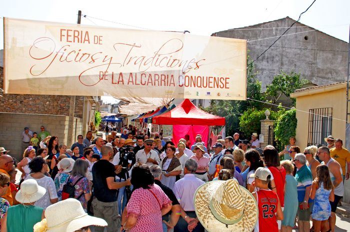 La Feria de Oficios y Tradiciones de La Alcarria Conquense se consolida en La Ventosa como referente de participación y promoción comarcal