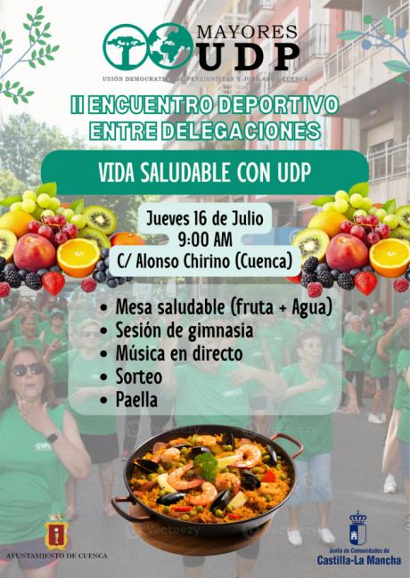 UDP Cuenca celebra este jueves su II Encuentro Deportivo para Mayores