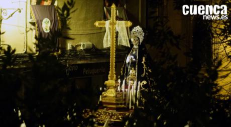El Santo Entierro pondrá el broche solemne al Viernes Santo con la participación de toda la Semana Santa de Cuenca