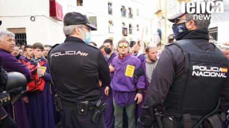 UPR de Policía Nacional, puestos de emergencias y dos Puntos Violetas, parte del dispositivo de seguridad coincidiendo con la procesión Camino del Calvario