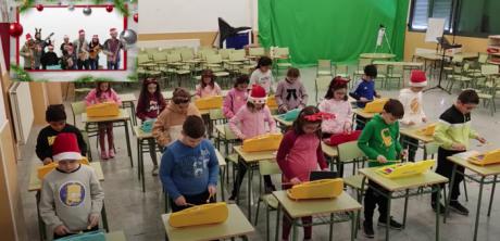 Una inolvidable experiencia: Los niños del colegio Ciudad Encantada interpretan Jingle bells