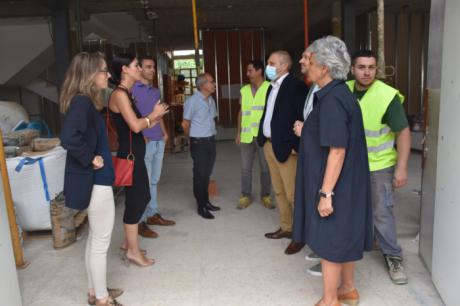 Avanzan a buen ritmo las obras del nuevo edificio sociosanitario de Villanueva de la Jara 