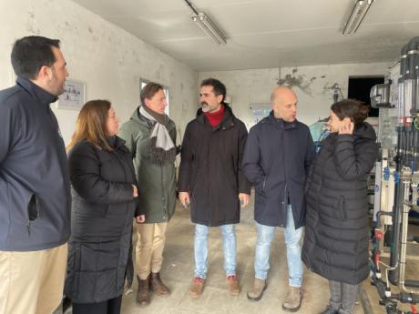 Avanzan las obras de mejora del abastecimiento de agua en Villar y Velasco