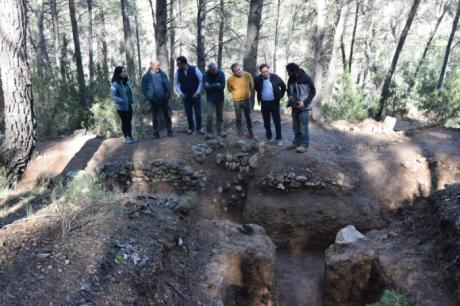 Santa Cruz de Moya recupera las trincheras XYZ como recurso histórico y turístico