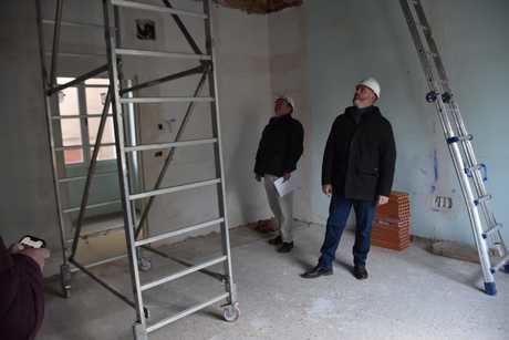 Avanzan a buen ritmo las obras de remodelación del edificio de la UNED en Cuenca