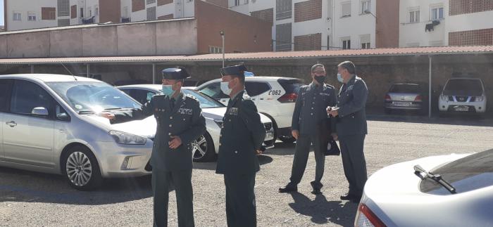 Primera visita institucional del General Jefe de la Guardia Civil en Castilla-La Mancha a la Comandancia de Cuenca