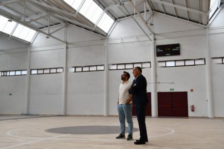 Las obras del pabellón Peña El Águila de Tarancón entran en la recta final