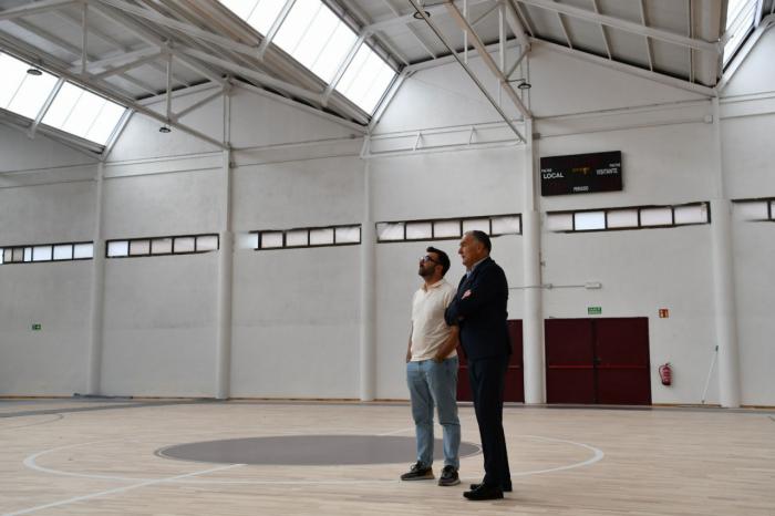 Las obras del pabellón Peña El Águila de Tarancón entran en la recta final