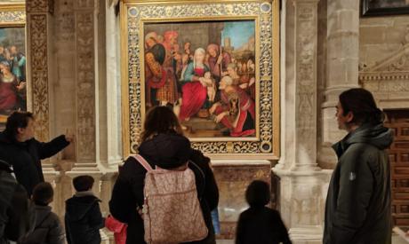 Los niños buscarán este domingo a los Reyes Magos en las pinturas y esculturas de la Catedral