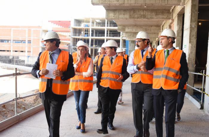 Las obras de construcción del nuevo Hospital de Toledo avanzan a buen ritmo