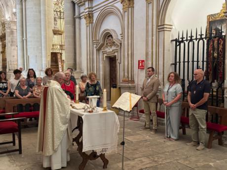 El Ayuntamiento de Cuenca renueva su histórico voto de gracia a la Virgen de Las Nieves en la Catedral