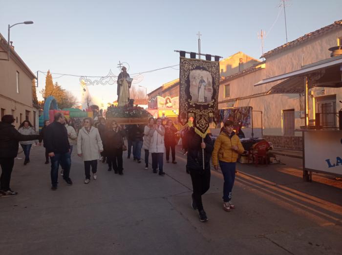 Récord de participación en San Antón en Quintanar del Rey