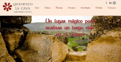 El yacimiento La Cava de Garcinarro se consolida como destino turístico estrenando página web